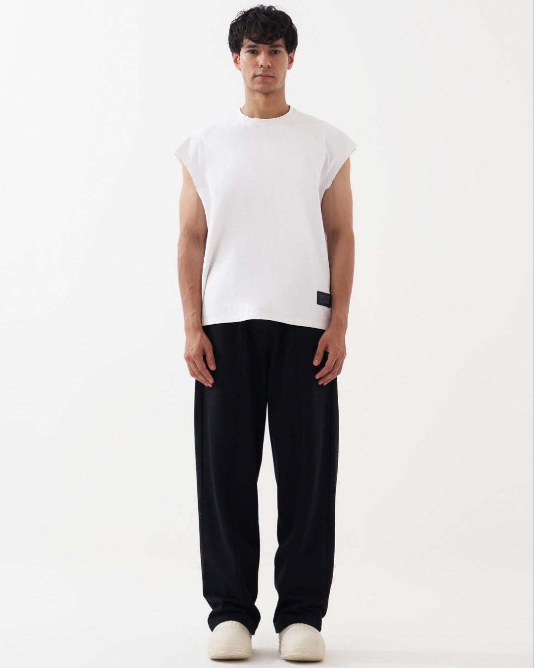 Unisex Black Ultrasoft Cotton Pant - Urban Design(*)