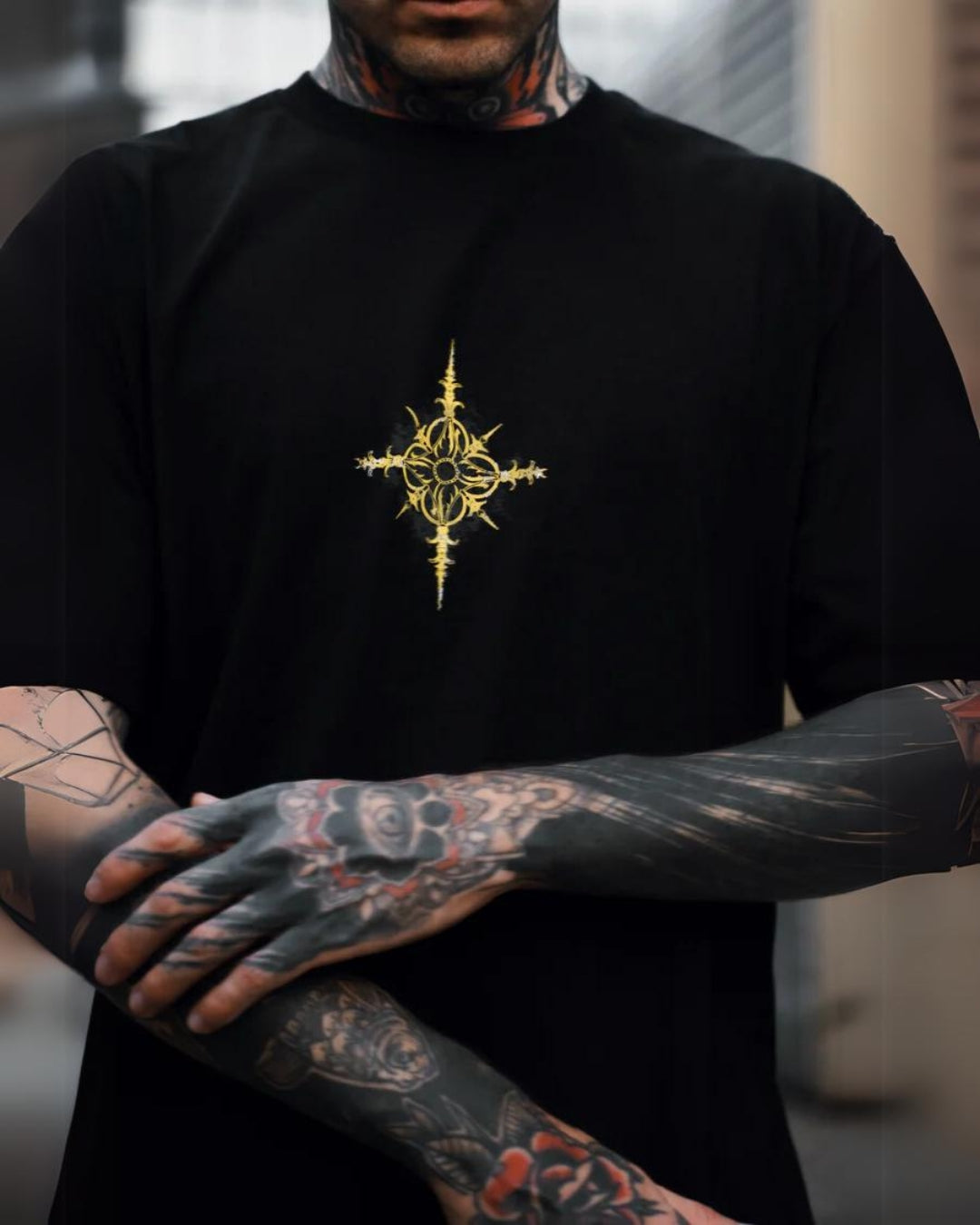 Cosmic Group Unisex Exclusive Oversized Tee - Black(*)