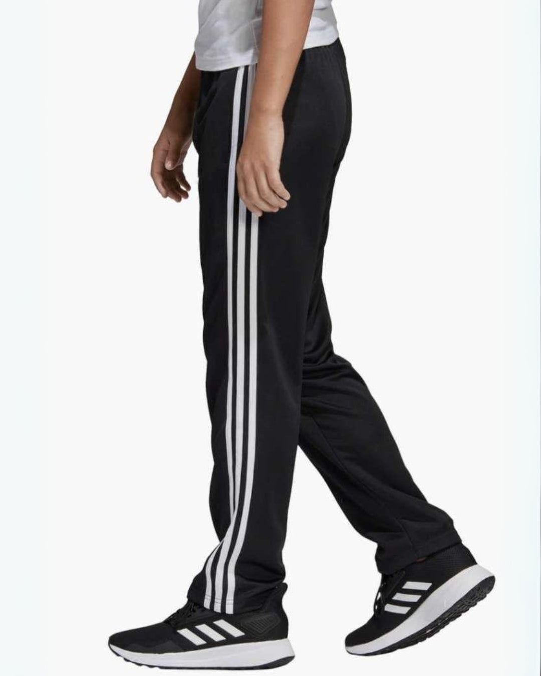 Men's Black Ultrasoft Cotton Pant - Three Liner(*)