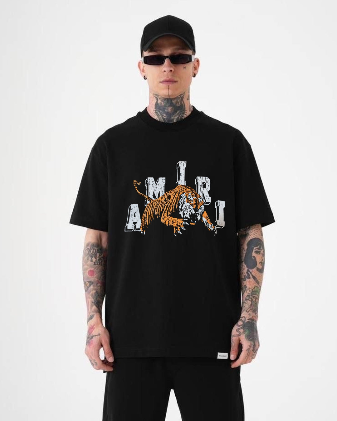 Raftaar Amiri Unisex Exclusive Oversized Tee - Black(*)