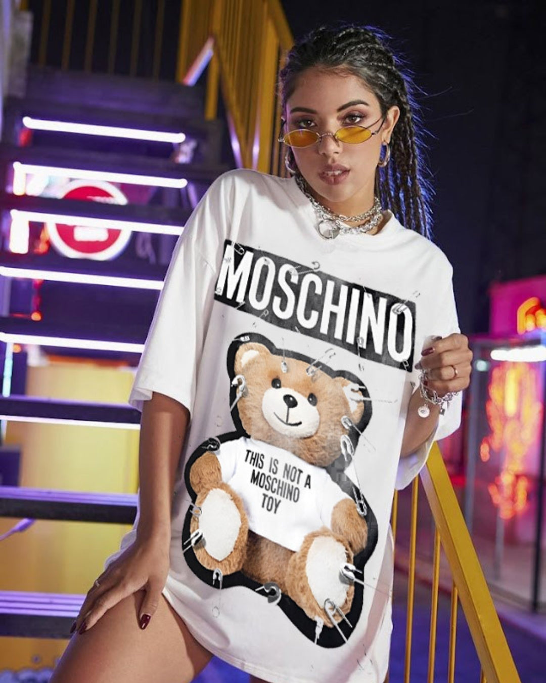 Moschino Cotton T-shirt - White(*)