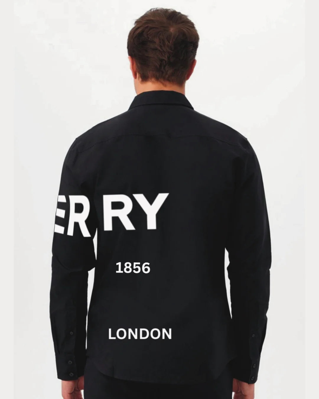 ESTABLISH LONDON FULL SLEEVE BLACK SHIRT(*)