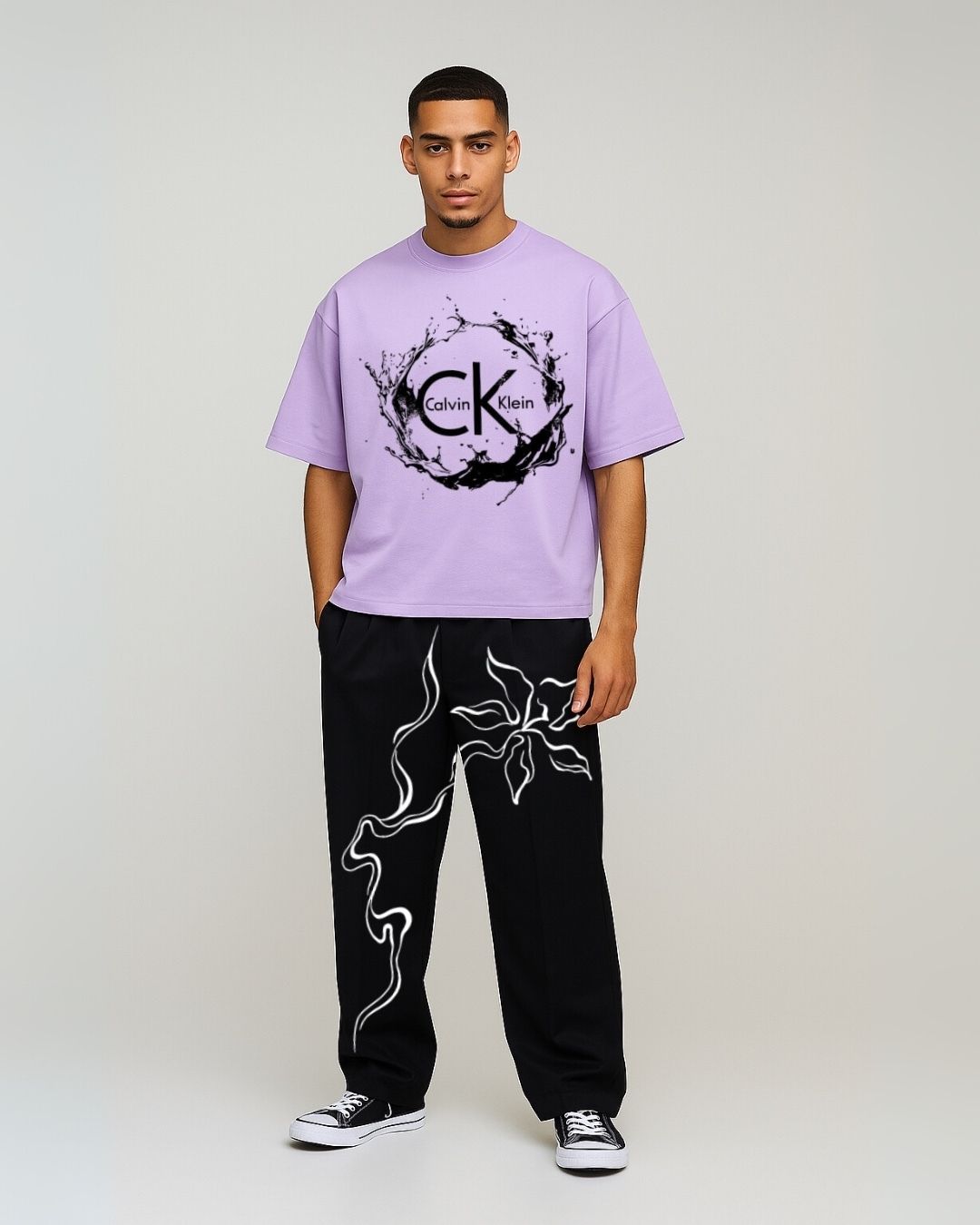 MEN'S CK CORDSET (PURPLE AND BLACK)