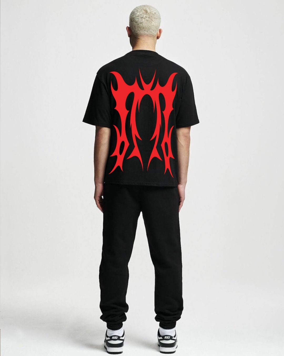 MEN'S SIN THRONE CORDSET BLACK AND BLACK