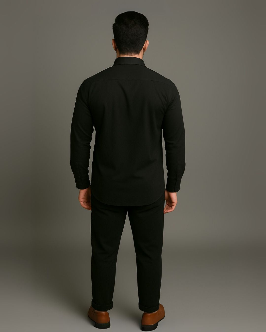 MEN'S AWESOME VINTAGE BLACK SHIRT