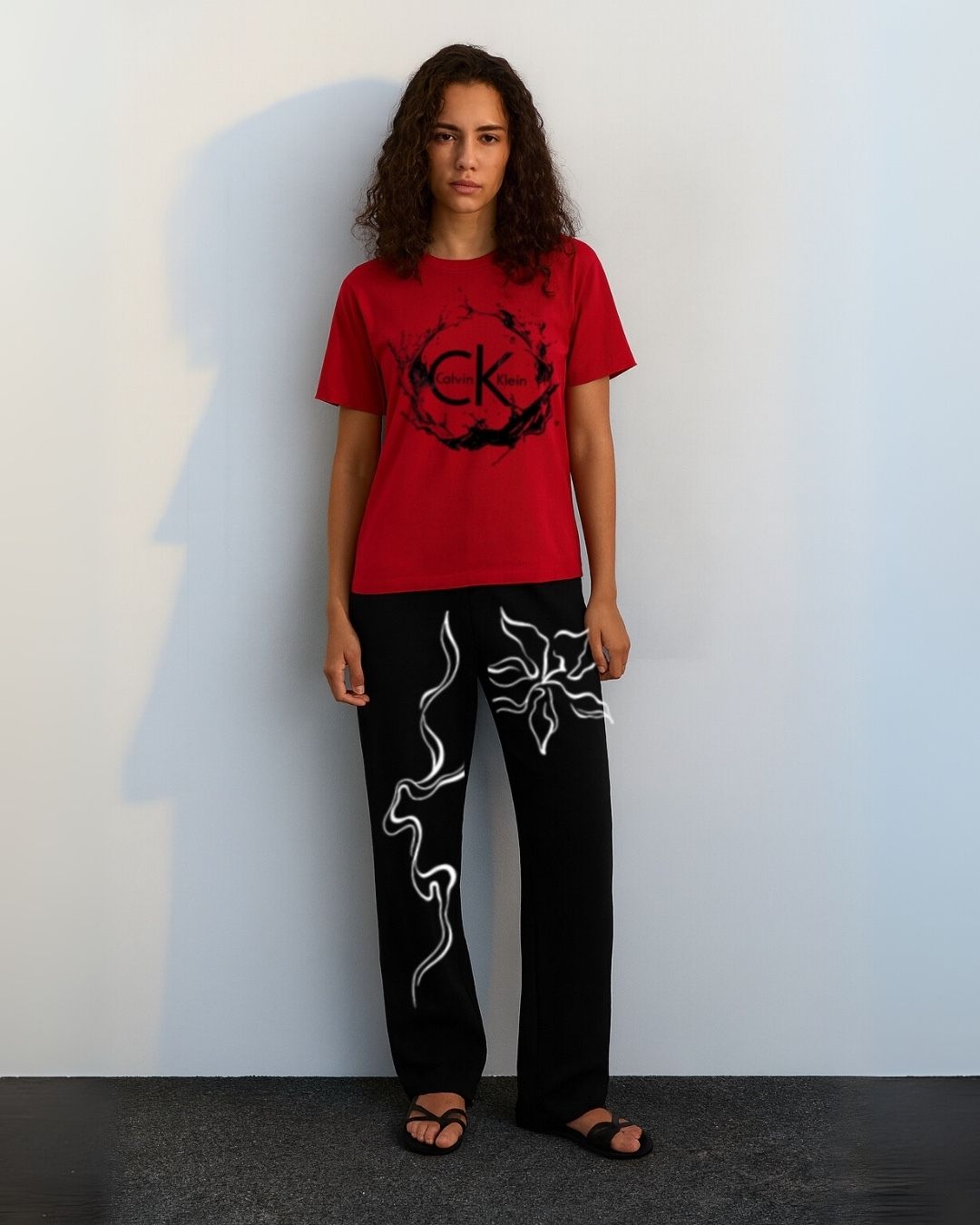 WOMEN'S CK CORDSET (RED AND BLACK)