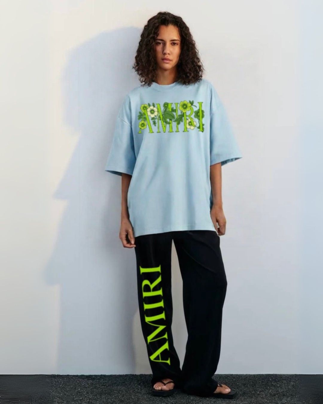 WOMEN'S FLORA AMIRI CORDS (BLUE AND BLACK)