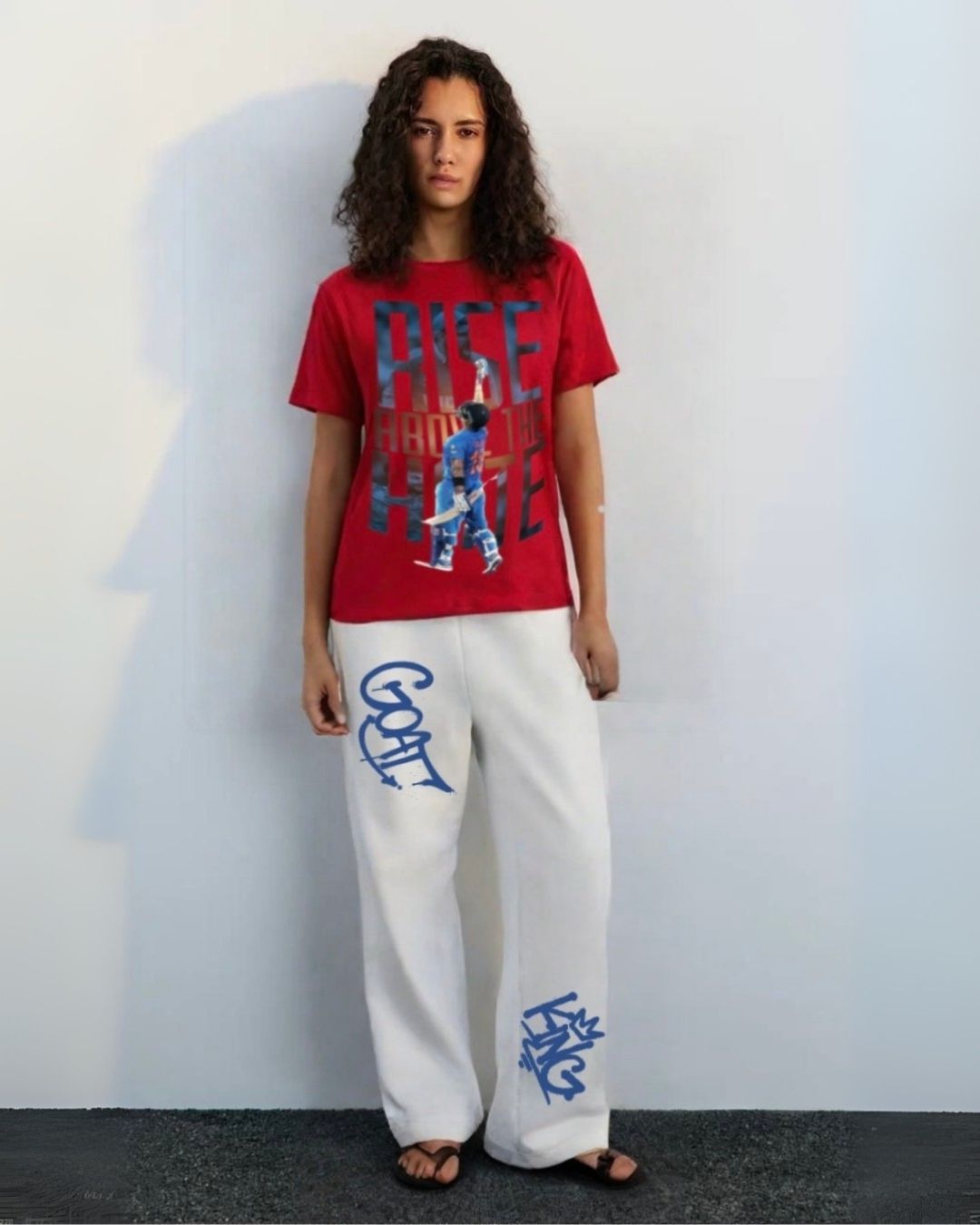 WOMEN'S RISE CORDS (RED AND WHITE)