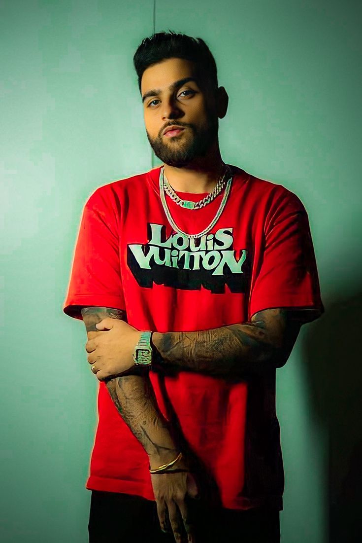 Aujla LV Cotton T-shirt - Red(*)