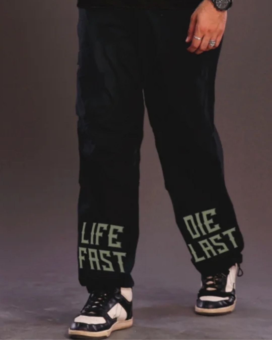 BLACK PANTS CAFERACER(*)