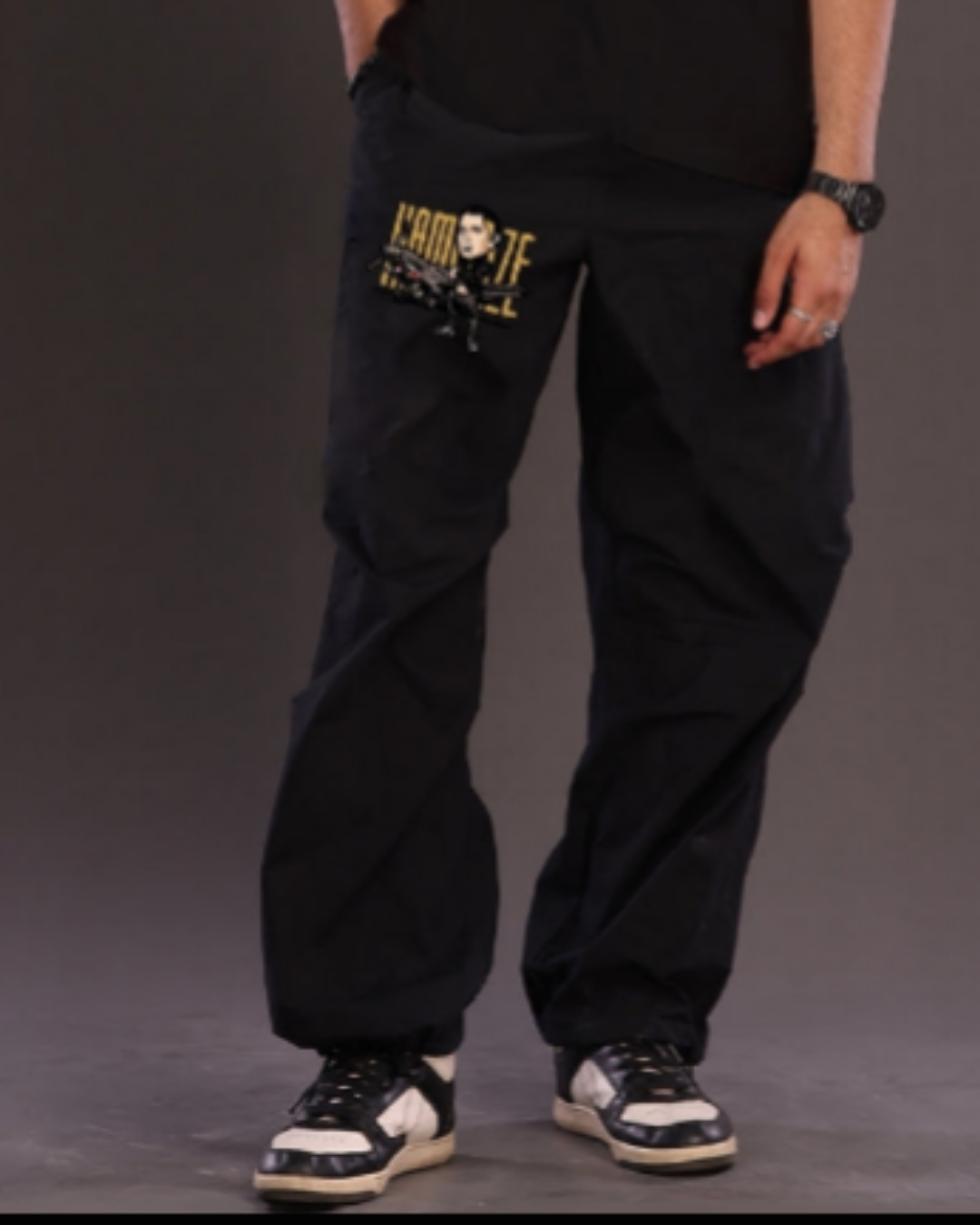 EMINEM RAP GOD BLACK PANT(*)