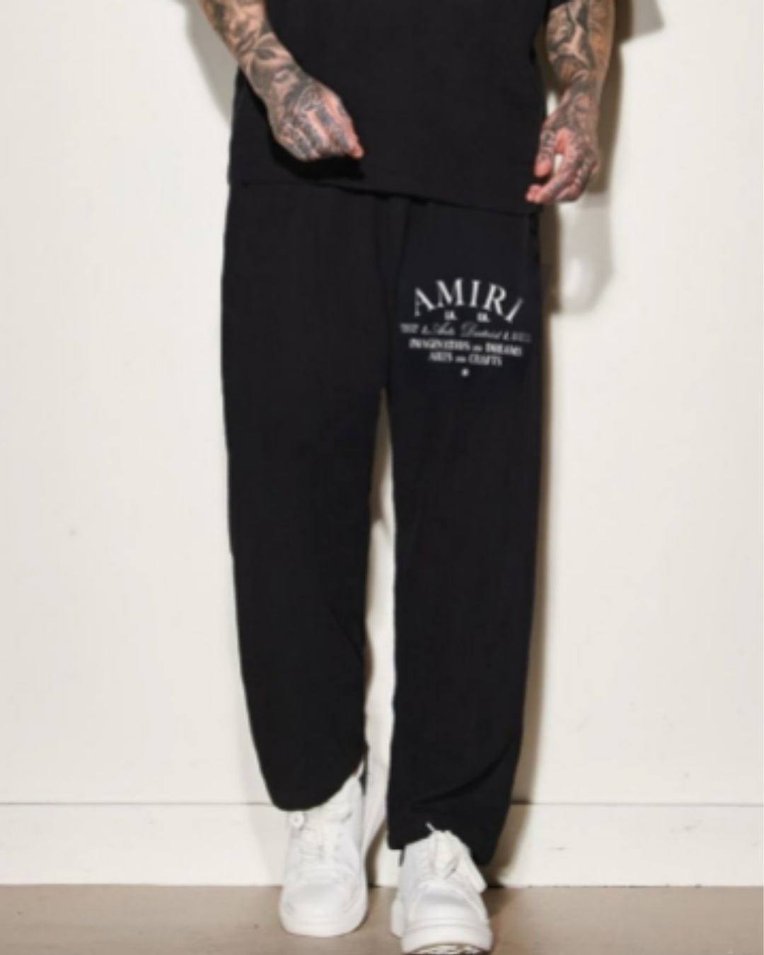 AMIRI LOGO BLACK PANT (*)