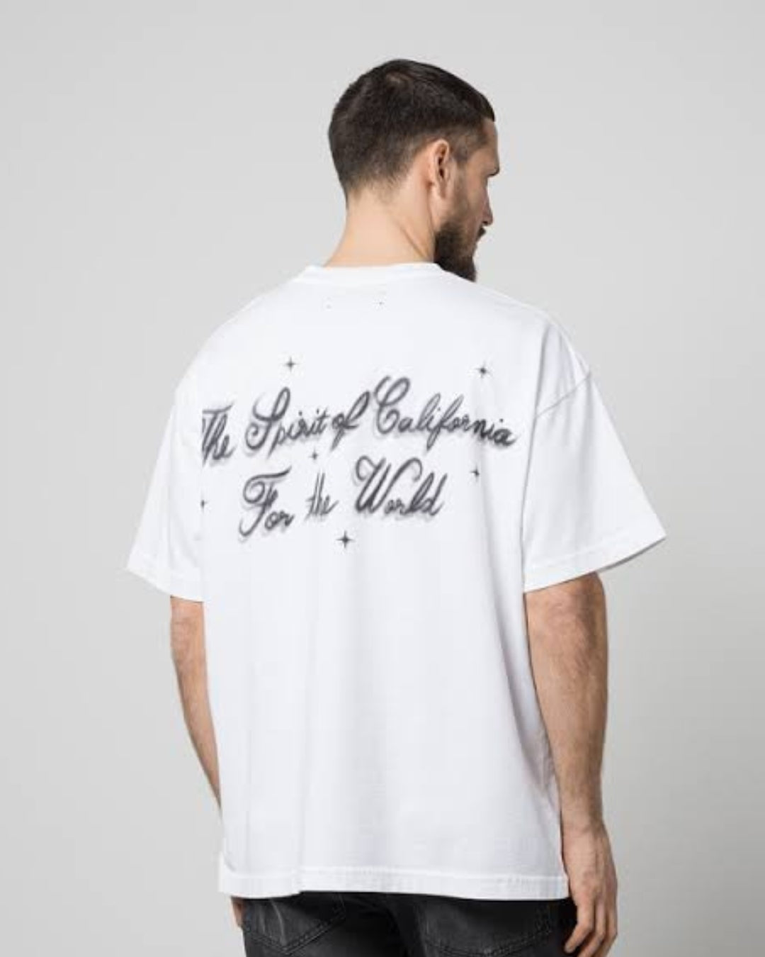 Amiri White Angels Unisex Exclusive Oversized Tee - White(*)