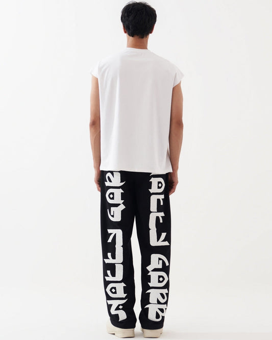 Unisex Black Ultrasoft Cotton Pant - Urban Design