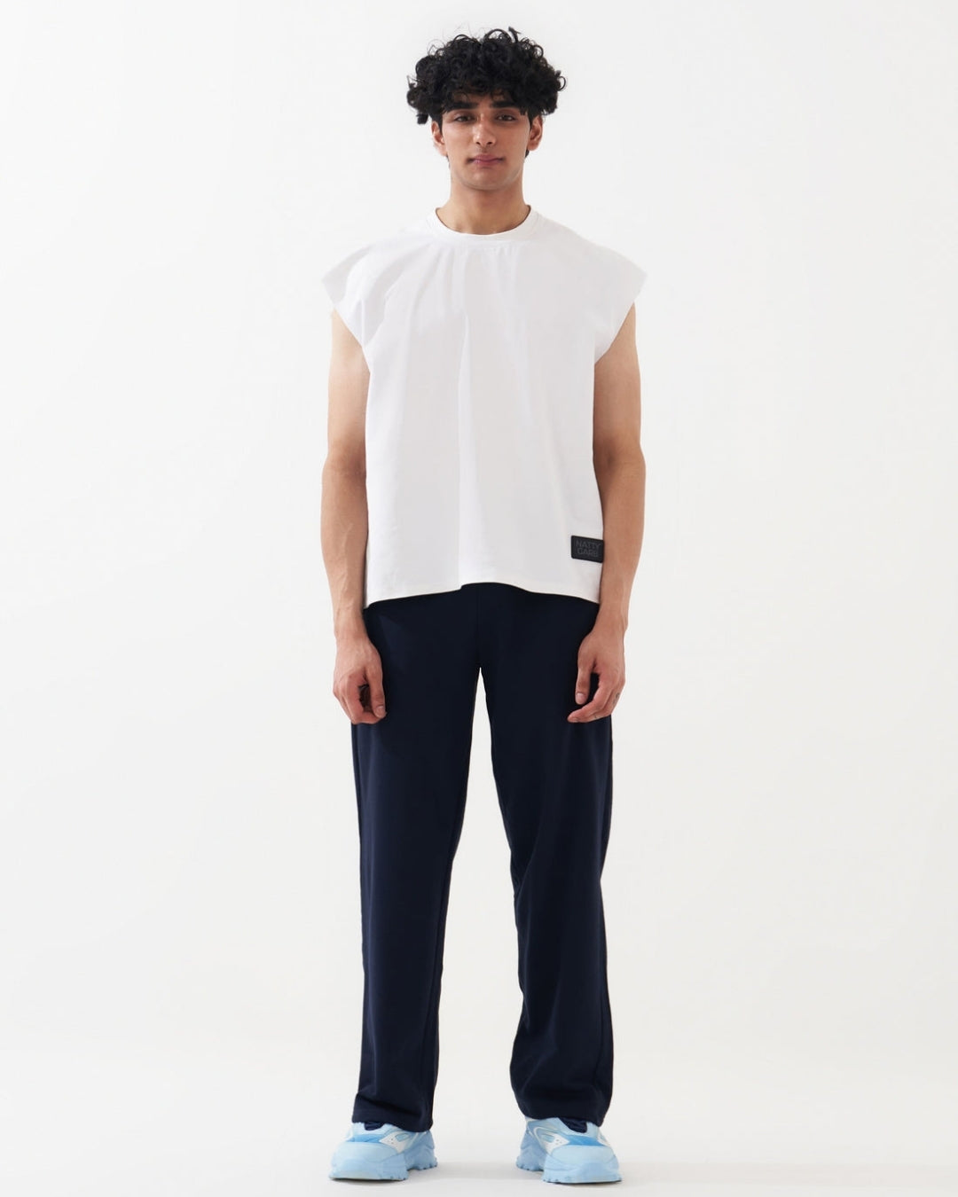 Unisex Navy Blue Ultrasoft Cotton Pant - Urban Design