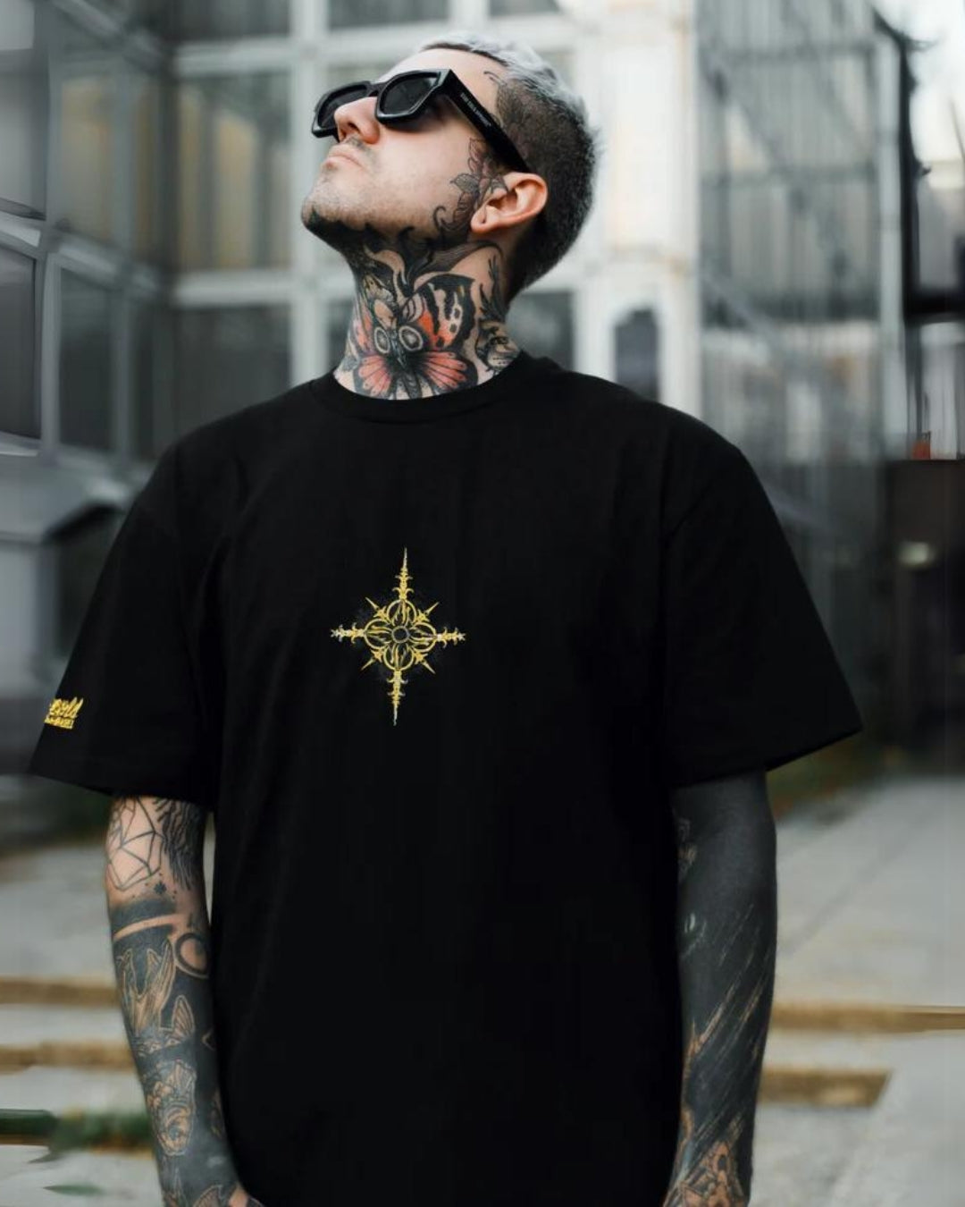 Cosmic Group Unisex Exclusive Oversized Tee - Black