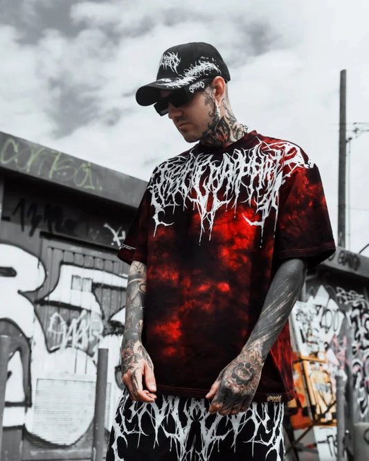 COLD BLOOD UNISEX EXCLUSIVE OVERSIZED TEE - BLACK(*)