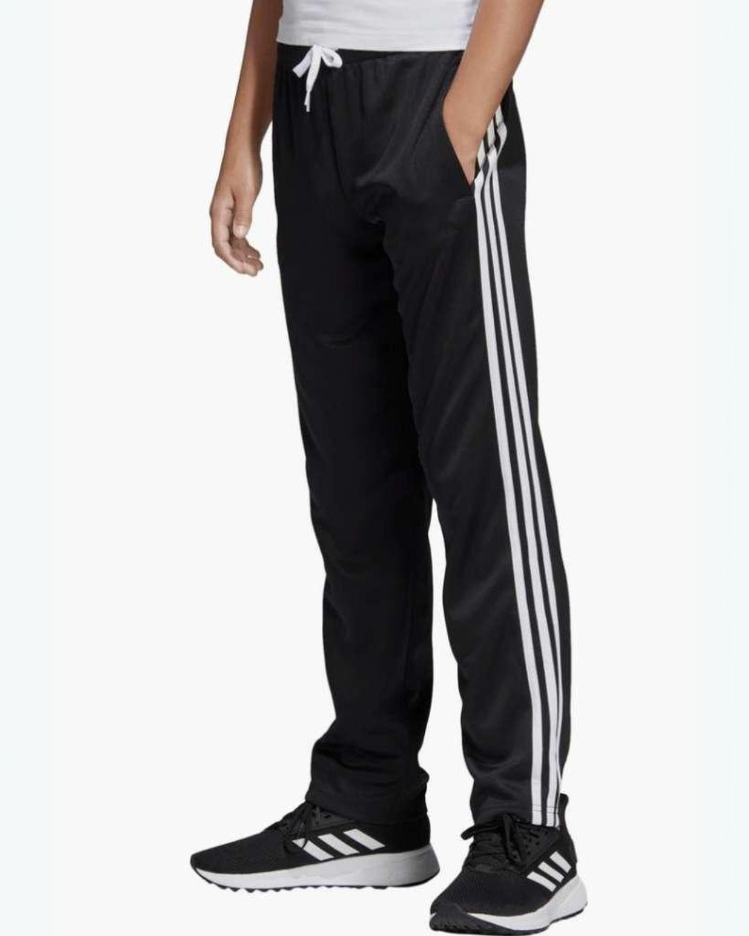 Men's Black Ultrasoft Cotton Pant - Three Liner