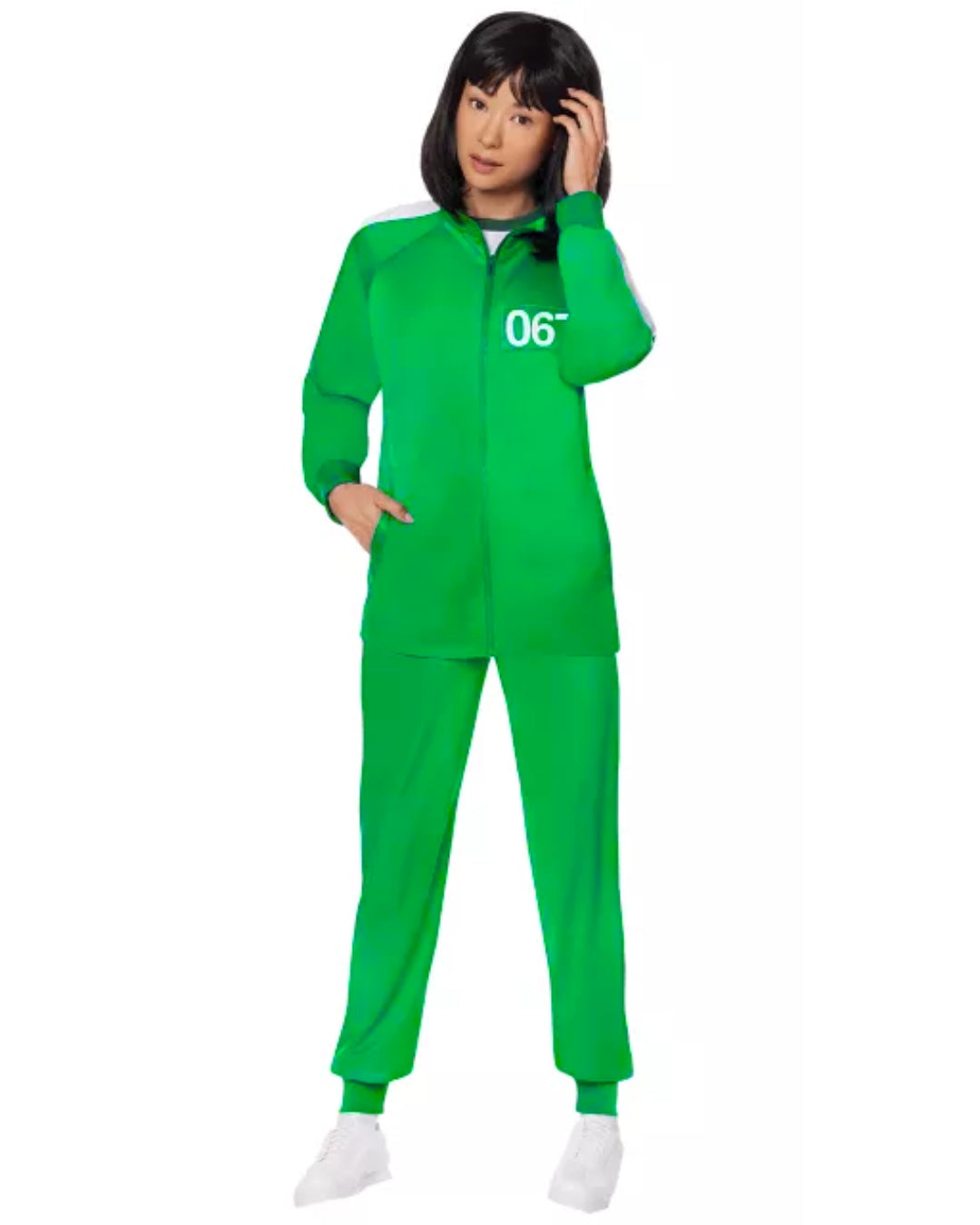 Squid Game Player Ultrasoft Track Suit - Light Green