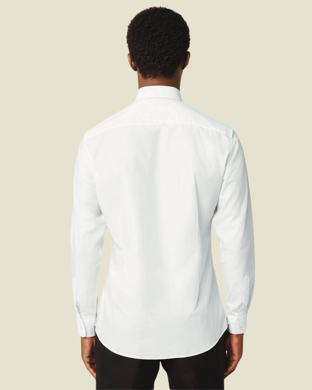 EMPORIO FULL SLEEVE WHITE SHIRT(*)