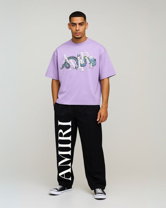 MEN'S  AMIRI DRAGON CORDS (PURPLE AND BLACK)