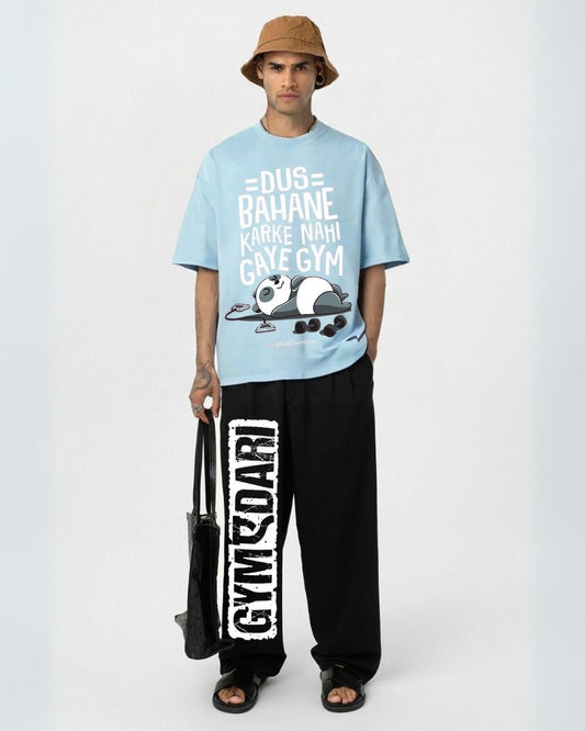 MEN'S BOLLYWOOD GYM CORDS (BLUE AND BLACK)