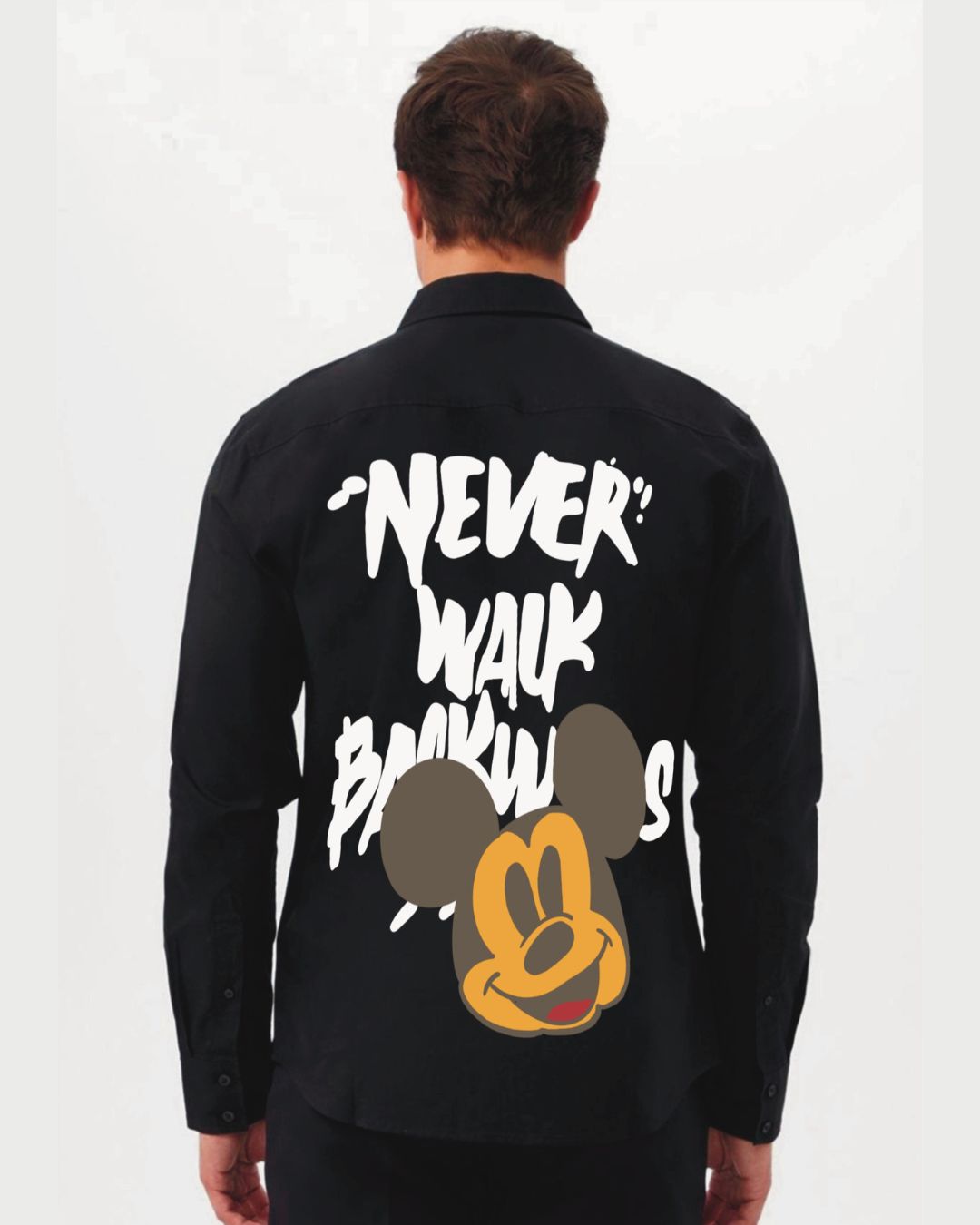 NEVER WALK FULL SLEEVE BLACK CORDSET (BLACK AND BLACK)