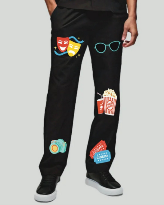 POPCORN PANT  BLACK (*)