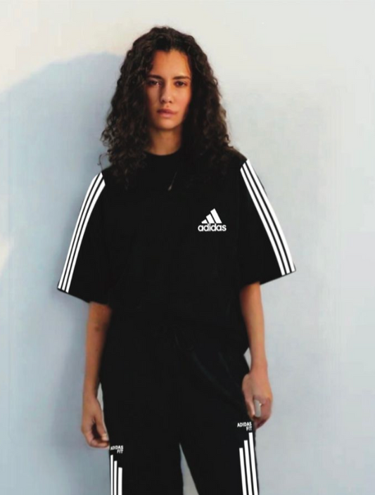 WOMEN ADDIDAS EDITION T- SHIRT BLACK(*)