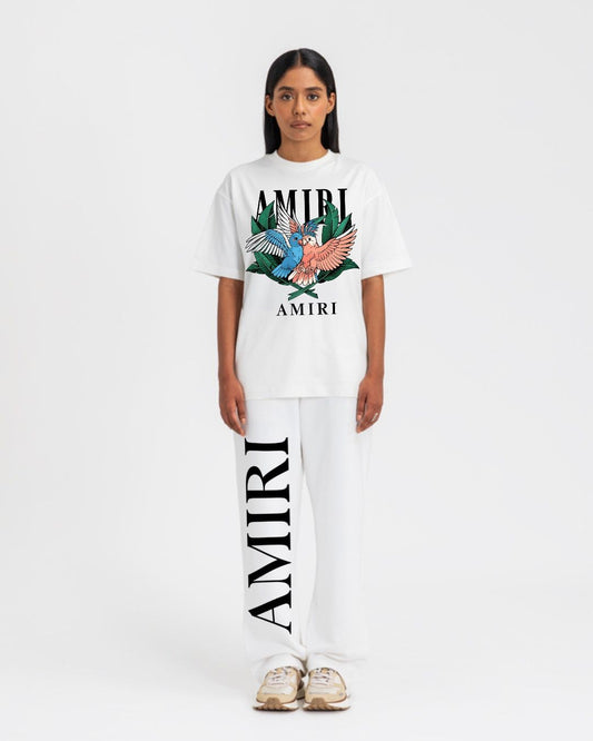 WOMEN'S AMIRI BIRDS CORDS (WHITE AND WHITE)