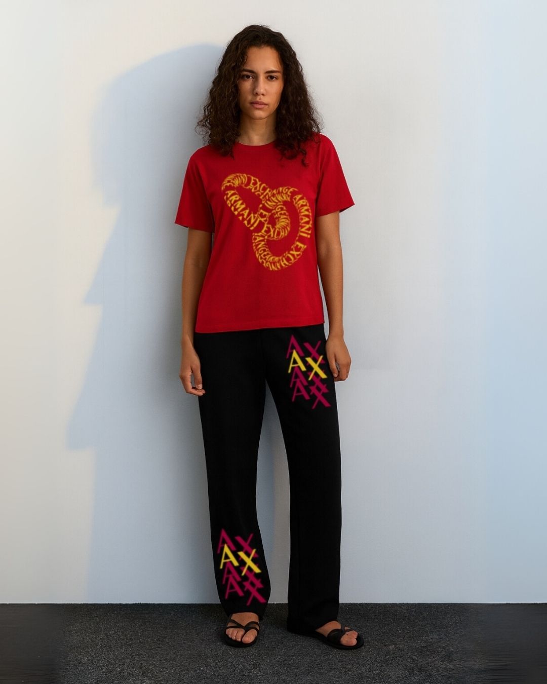 WOMEN'S AX RING CORDS (RED AND BLACK)