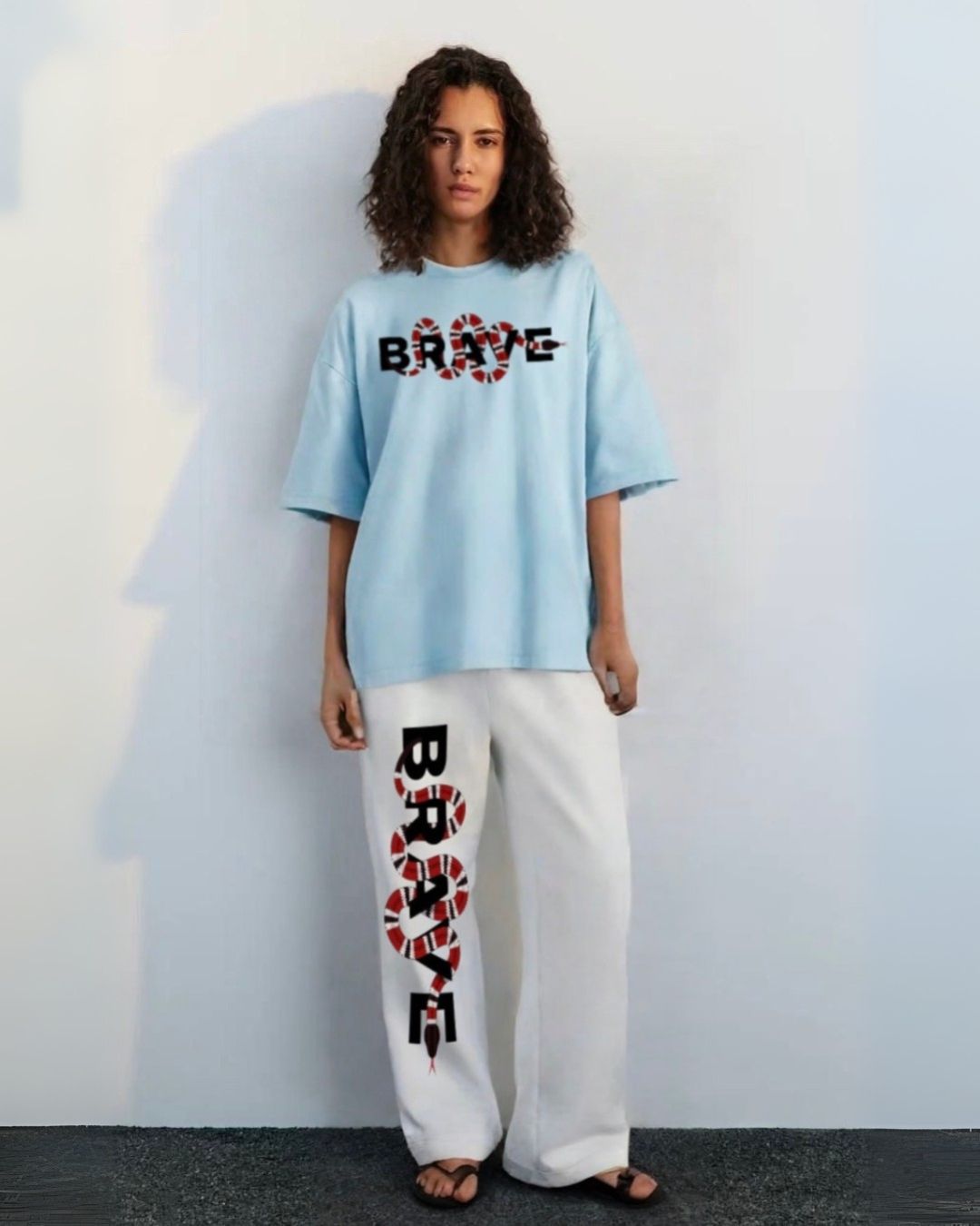 WOMEN'S BRAVE SNAKE CORDS (BLUE AND WHITE)