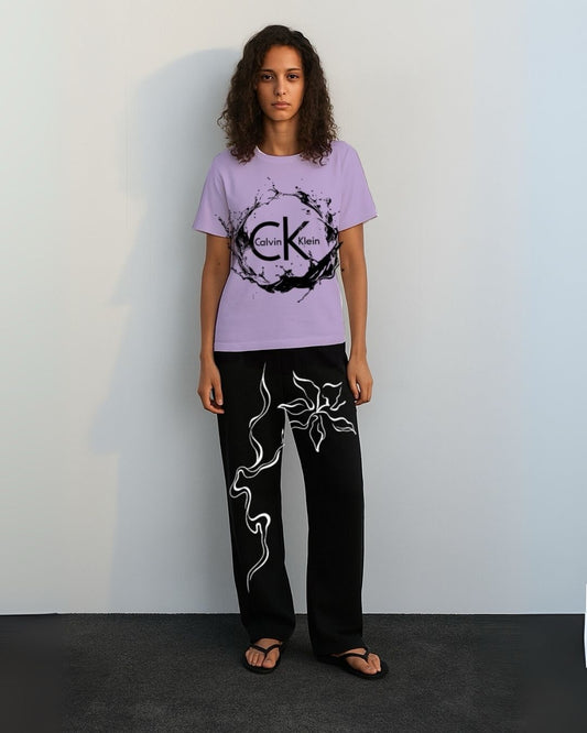 WOMEN'S CK CORDSET (PURPLE AND BLACK)