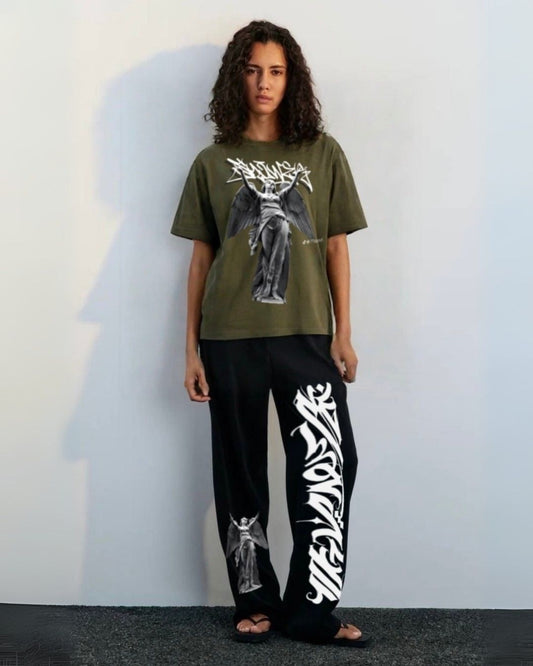 WOMEN'S FALLEN SAINT CORDS (OLIVE AND BLACK)