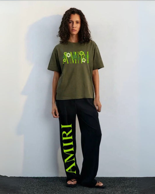 WOMEN'S FLORA AMIRI CORDS (OLIVE AND BLACK)