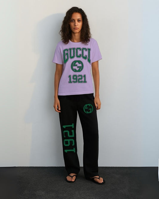 WOMEN'S GUCCI 1921 CORDS (PURPLE AND BLACK)