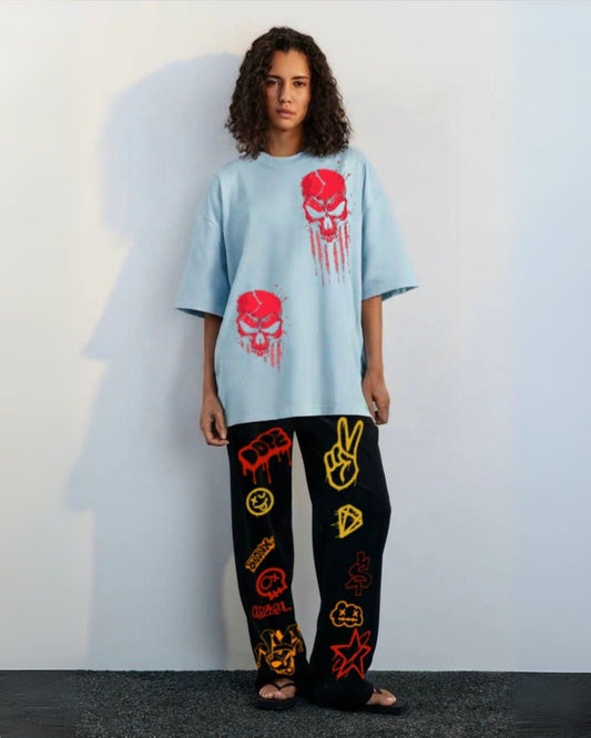 WOMEN'S HELLMARK CORDS (BLUE AND BLACK)