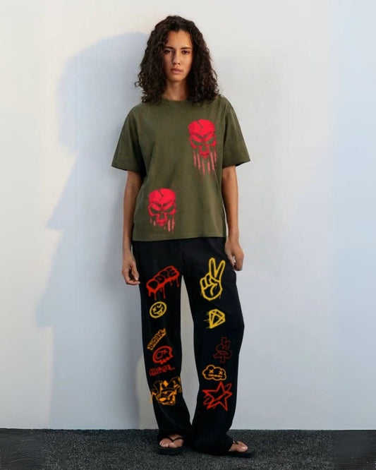 WOMEN'S HELLMARK CORDS (OLIVE AND BLACK)