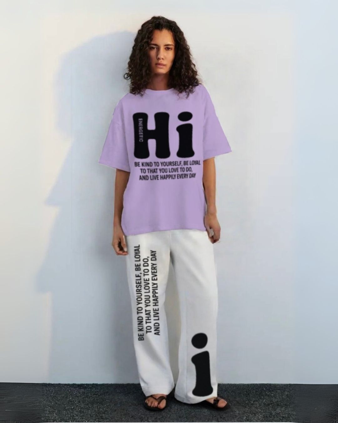 WOMEN'S HI ENERGETIC CORDS (PURPLE AND WHITE)