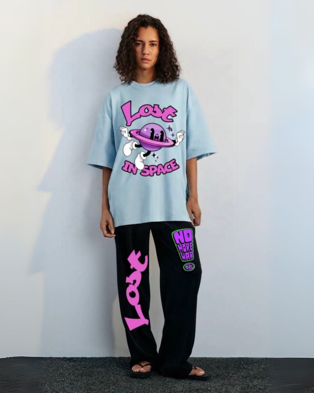 WOMEN'S IN SPACE CORDS (BLUE AND BLACK)