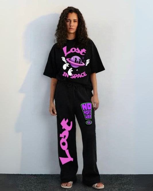 WOMEN'S IN SPACE CORDS (BLACK & BLACK)