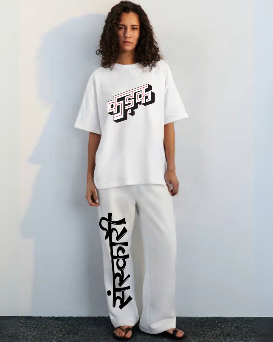 WOMEN'S KADAK SANSKARI CORDSET (WHITE AND WHITE)