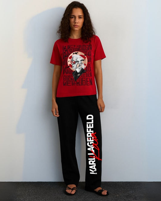 WOMEN'S KARL CORDS (RED AND BLACK)