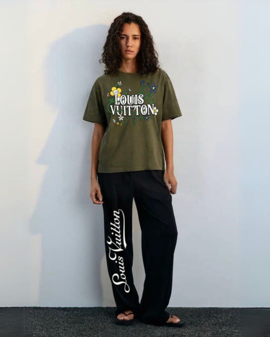 WOMEN'S  LV BLOSSOM CORDS (OLIVE AND BLACK)