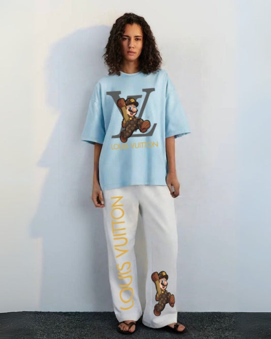 WOMEN'S LV MARIO CORDS (BLUE AND WHITE)