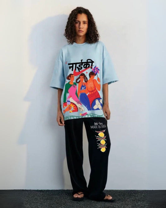 WOMEN'S NIKE ICON CORDSET (BLUE AND BLACK)