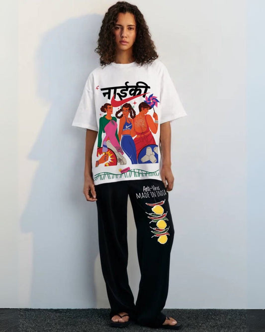 WOMEN'S NIKE ICON CORDSET (WHITE AND BLACK)