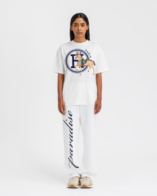 WOMEN'S  PARIS HORSE CORDS (WHITE AND WHITE)