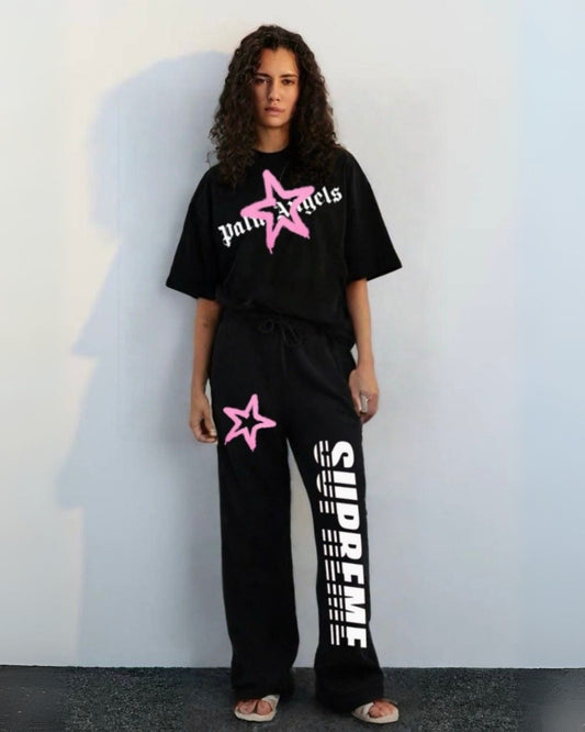 WOMEN'S SUPREME ANGELS CORDS (BLACK AND BLACK)