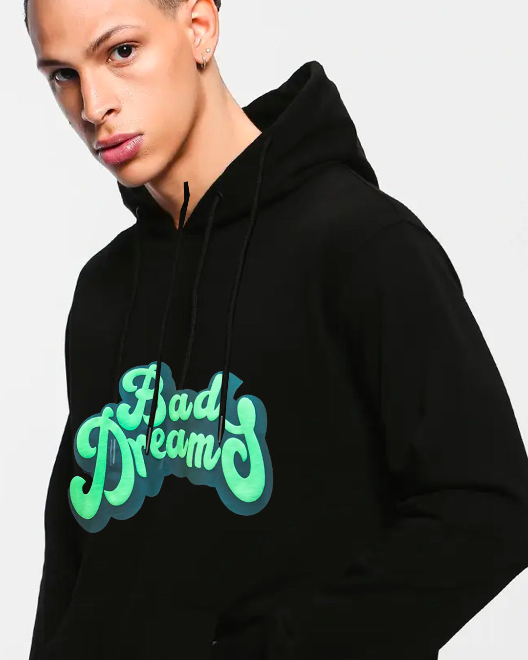 Men's Oversized Hoodie Baggy Edition: Cozy Comfort with Bad Dreams Design